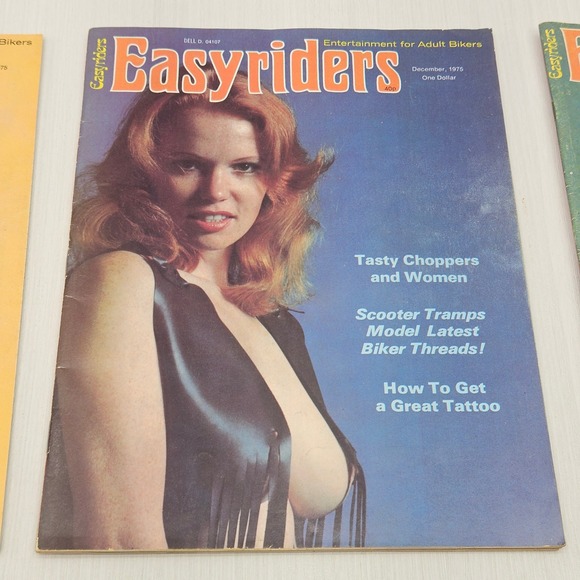 Vintage Easyriders Magazine Lot Of 3‎ November December September David Mann - Picture 3 of 6